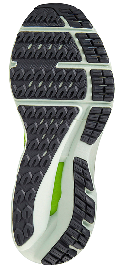 Кроссовки мужские Mizuno Wave Inspire 18 нео.лайм/св.гол/т.син - Фото 5 большая