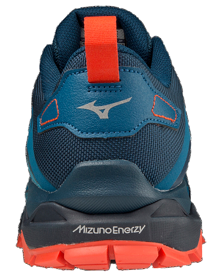 Кроссовки мужские Mizuno Wave Mujin 8 т.гол/син-зел/крас - Фото 4 большая
