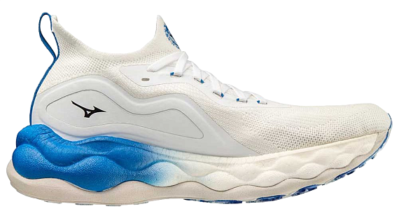 Кроссовки мужские Mizuno Wave Neo Ultra бел/чер/син - Фото 2 большая