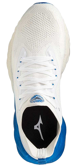 Кроссовки мужские Mizuno Wave Neo Ultra бел/чер/син - Фото 4 большая