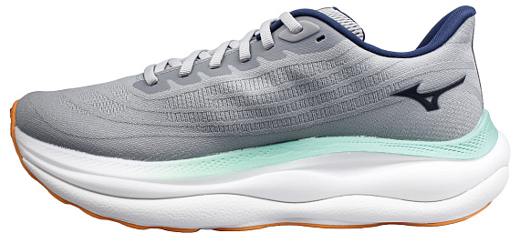Кроссовки мужские Mizuno Wave Sky 9 Harbor Mist/Dress Blues/Ice Gr - Фото 2 большая