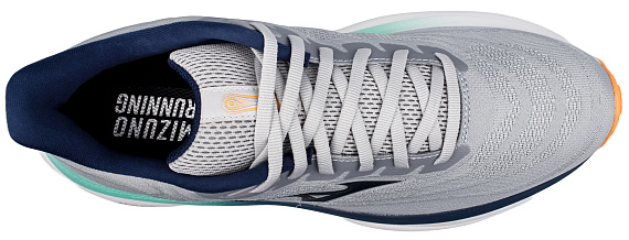Кроссовки мужские Mizuno Wave Sky 9 Harbor Mist/Dress Blues/Ice Gr - Фото 5 большая