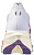 Кроссовки Mizuno Wave Rebellion Pro 3 White/Baritone Blue/Fiery Cora - Фото 5 малая