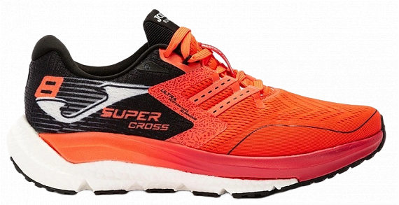 Кроссовки мужские Joma Super Cross коралловый/чёрный - Фото 1 большая