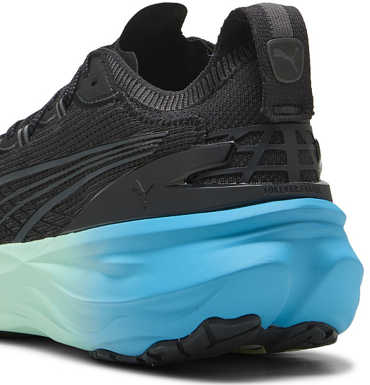 Кроссовки мужские Puma ForeverRun Nitro 2 Puma Black/Fizzy Light/Speed Blue - Фото 7 большая