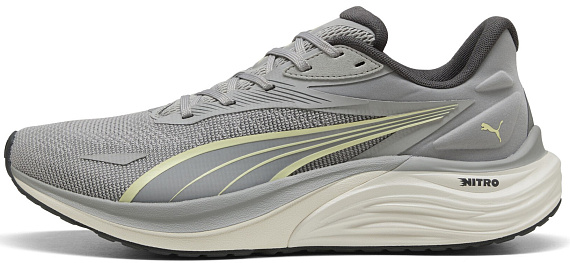 Кроссовки мужские Puma Electrify Nitro 4 Gray Echo/Gold Moon - Фото 2 большая