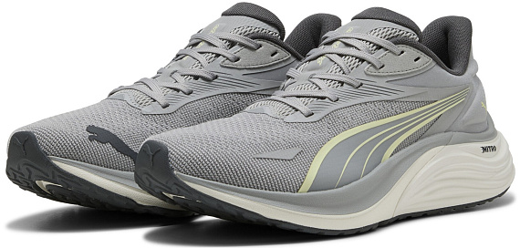Кроссовки мужские Puma Electrify Nitro 4 Gray Echo/Gold Moon - Фото 7 большая
