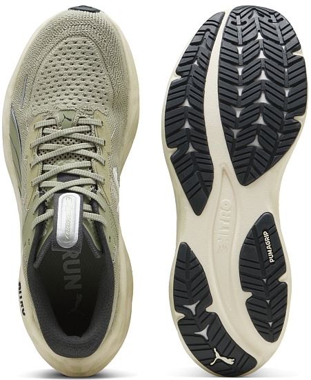Кроссовки мужские Puma Magnify Nitro 3 Terrains Lux Army/Dusky Gray - Фото 5 большая