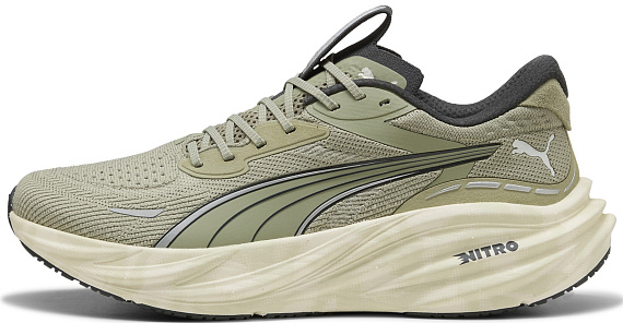 Кроссовки мужские Puma Magnify Nitro 3 Terrains Lux Army/Dusky Gray - Фото 6 большая