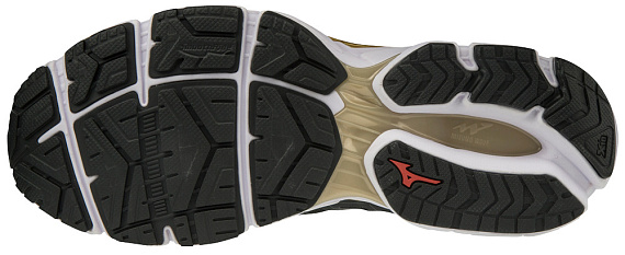 Кроссовки мужские Mizuno Wave Ultima 11 Чер/Зол/Бел - Фото 4 большая