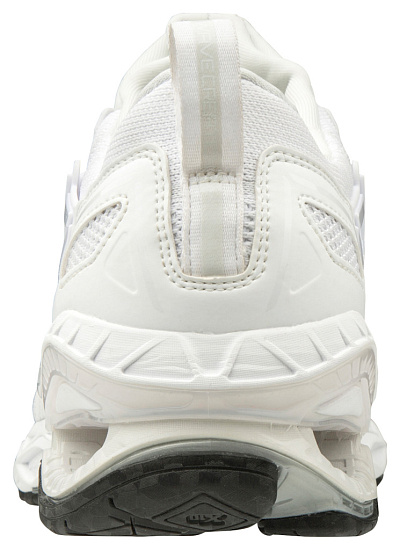 Кроссовки мужские Mizuno Wave Creation Waveknit Бел/Бел/Св.Гол - Фото 6 большая