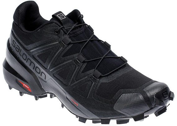 Кроссовки мужские Salomon Speedcross 5 Black/Bk/Phantom - Фото 3 большая
