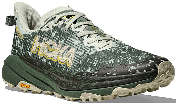 Кроссовки мужские Hoka Speedgoat 6 Gtx Sea Glass/Fern - Фото 5 большая