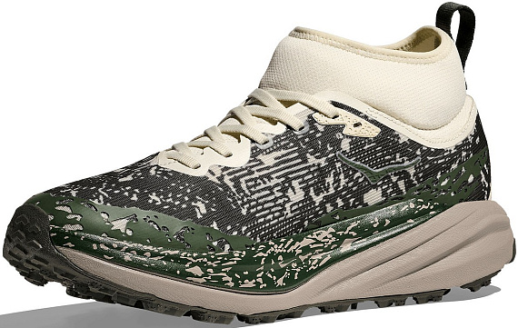 Кроссовки мужские Hoka Speedgoat 6 Mid Gtx Truffle Salt/Cement - Фото 4 большая