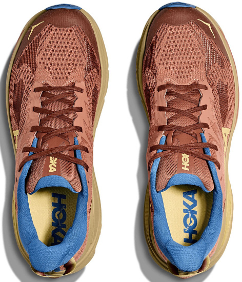 Кроссовки мужские Hoka Challenger 8 Maple/Cardamom - Фото 4 большая