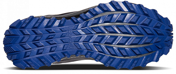 Кроссовки мужские Saucony Peregrine 8 GTX Black/Grey/Blue - Фото 5 большая