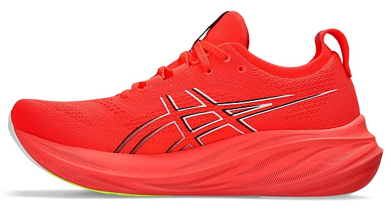 Кроссовки мужские ASICS Gel-Nimbus 26 Sunrisered/Black - Фото 3 большая