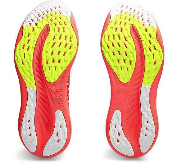 Кроссовки мужские ASICS Gel-Nimbus 26 Sunrisered/Black - Фото 6 большая