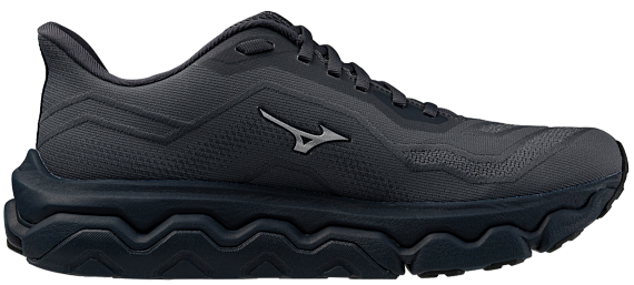 Кроссовки мужские Mizuno Wave Horizon 9 India Ink/Galaxy Silver/Black - Фото 3 большая