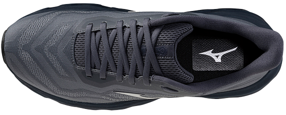 Кроссовки мужские Mizuno Wave Horizon 9 India Ink/Galaxy Silver/Black - Фото 4 большая