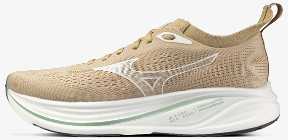 Кроссовки мужские Mizuno Neo Zen 2 Pale Khaki/Snow White/Granite Green - Фото 2 большая