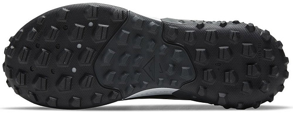Кроссовки мужские Nike Wildhorse 7 Black/Pure Platinum-Anthracite - Фото 3 большая