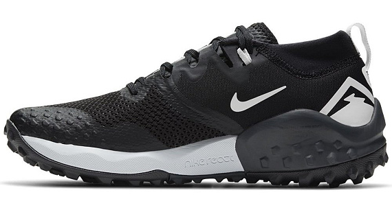 Кроссовки мужские Nike Wildhorse 7 Black/Pure Platinum-Anthracite - Фото 4 большая
