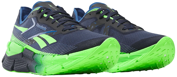 Кроссовки Reebok Floatzig X1 Синий/Зеленый/Голубой - Фото 4 большая
