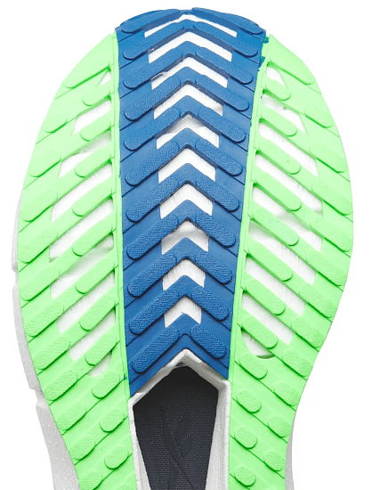 Кроссовки мужские Reebok Floatzig Symmetros Зеленый/Синий/Голубой - Фото 2 большая