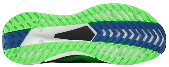 Кроссовки мужские Reebok Floatzig Symmetros Зеленый/Синий/Голубой - Фото 4 большая