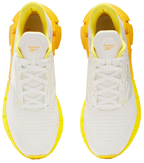 Кроссовки мужские Reebok Floatzig 1 Бежевый/Золотой - Фото 2 большая