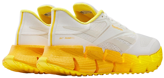 Кроссовки мужские Reebok Floatzig 1 Бежевый/Золотой - Фото 3 большая