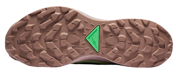 Кроссовки мужские Nike Pegasus Trail 2 Barely Volt/Laser Blue/Poison Green - Фото 2 большая