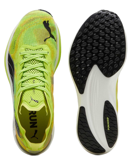 Кроссовки мужские Puma Liberate Nitro 2 PsyRush Lime Pow/Puma Black - Фото 3 большая