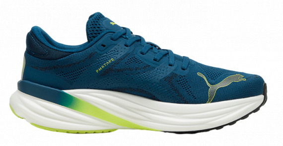 Кроссовки мужские Puma Magnify Nitro 2 Ocean Tropic/Puma Black/Lime Pow - Фото 1 большая