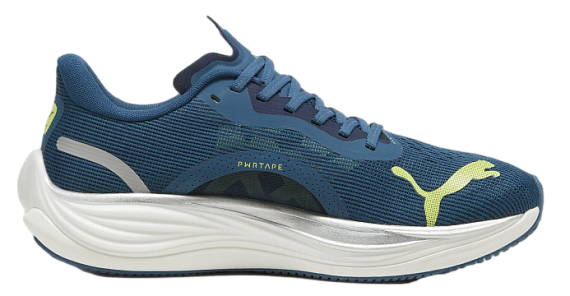 Кроссовки мужские Puma Velocity Nitro 3 Ocean Tropic/Lime Pow/Puma Silver - Фото 2 большая