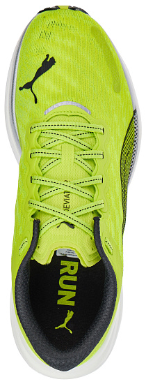 Кроссовки мужские Puma Deviate Nitro 2 Lime Pow/Puma Black/Puma White - Фото 2 большая