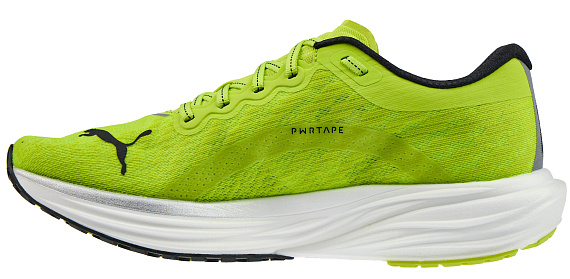 Кроссовки мужские Puma Deviate Nitro 2 Lime Pow/Puma Black/Puma White - Фото 5 большая