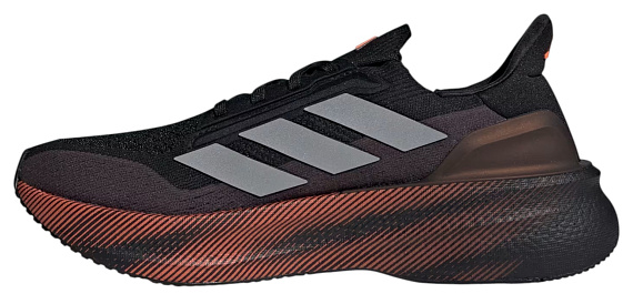 Кроссовки мужские Adidas Ultraboost 5X Cblack/Silvmt/Luor - Фото 6 большая
