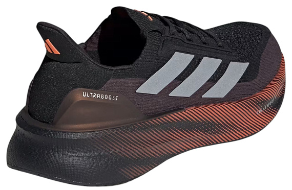 Кроссовки мужские Adidas Ultraboost 5X Cblack/Silvmt/Luor - Фото 5 большая