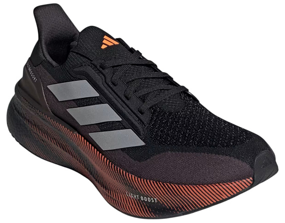 Кроссовки мужские Adidas Ultraboost 5X Cblack/Silvmt/Luor - Фото 4 большая