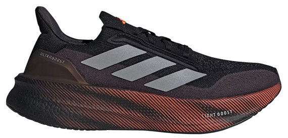 Кроссовки мужские Adidas Ultraboost 5X Cblack/Silvmt/Luor - Фото 1 большая