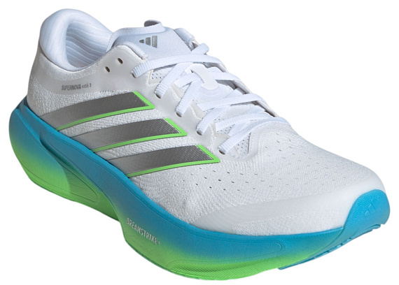 Кроссовки мужские Adidas Supernova Rise 3 Ftwwht/Silvmt/Seblbu - Фото 4 большая