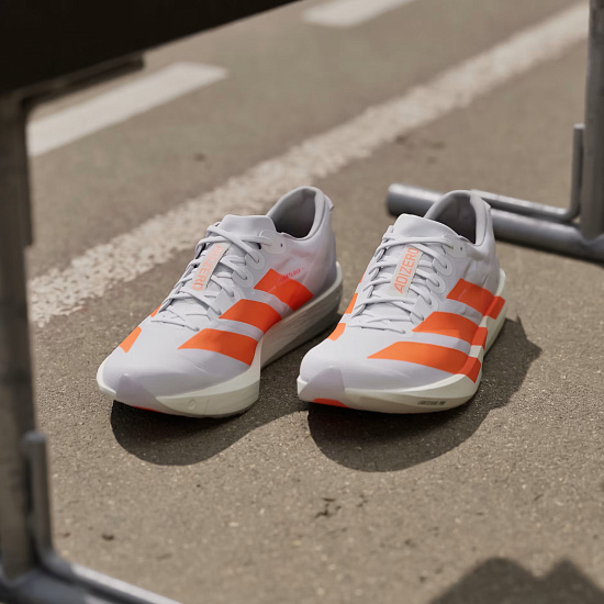 Кроссовки мужские Adidas Adizero Adios 9 Ftwwht/Luor/Lucred - Фото 9 большая