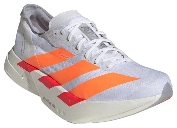 Кроссовки мужские Adidas Adizero Adios Pro 4 Ftwwht/Luor/Lucred - Фото 6 большая