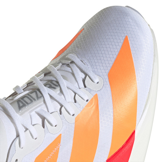 Кроссовки мужские Adidas Adizero Adios Pro 4 Ftwwht/Luor/Lucred - Фото 8 большая