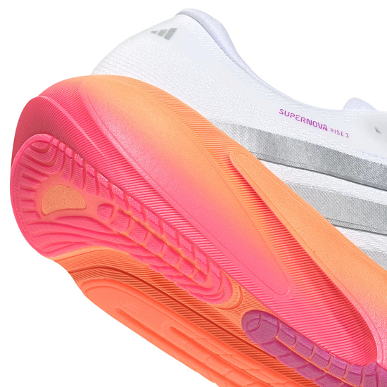 Кроссовки мужские Adidas Supernova Rise 3 Ftwwht/Silvmt/Lucpnk - Фото 7 большая