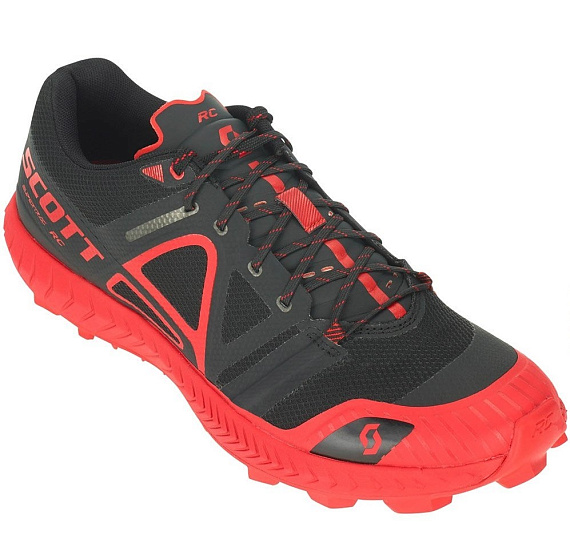 Кроссовки мужские Scott Supertrac RC Black/Red - Фото 4 большая