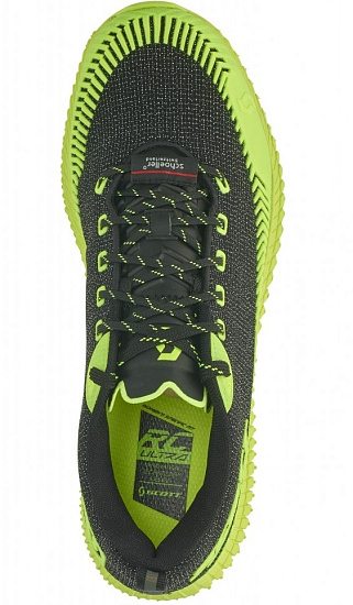 Кроссовки мужские Scott Supertrac Ultra RC Black/Yellow - Фото 3 большая