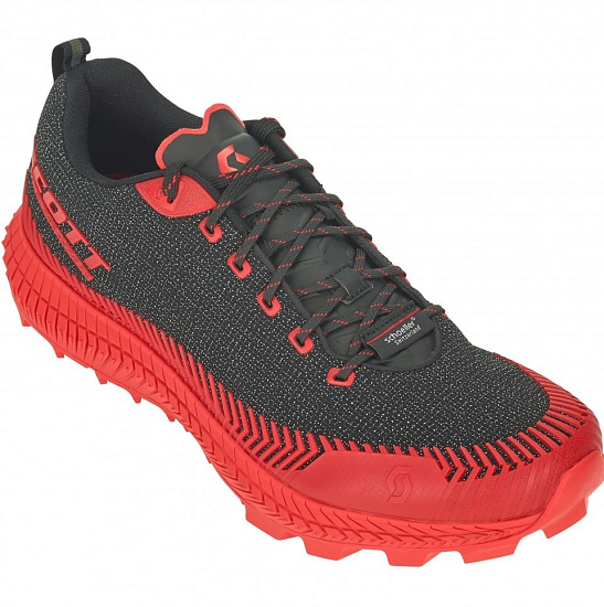 Кроссовки мужские Scott Supertrac Ultra RC Black/Red - Фото 4 большая